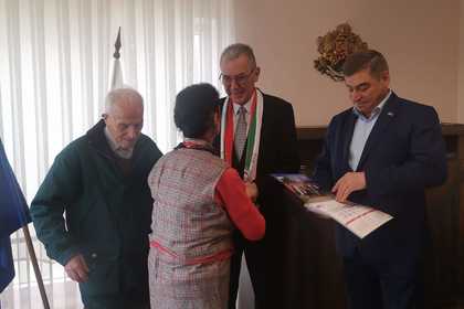 Посещение на представители на Съюза на ветераните от войните на България